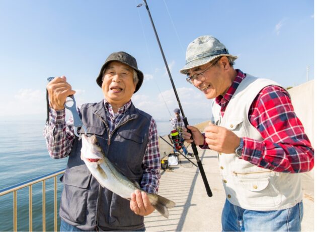 趣味の釣りに数年ぶりに行けました